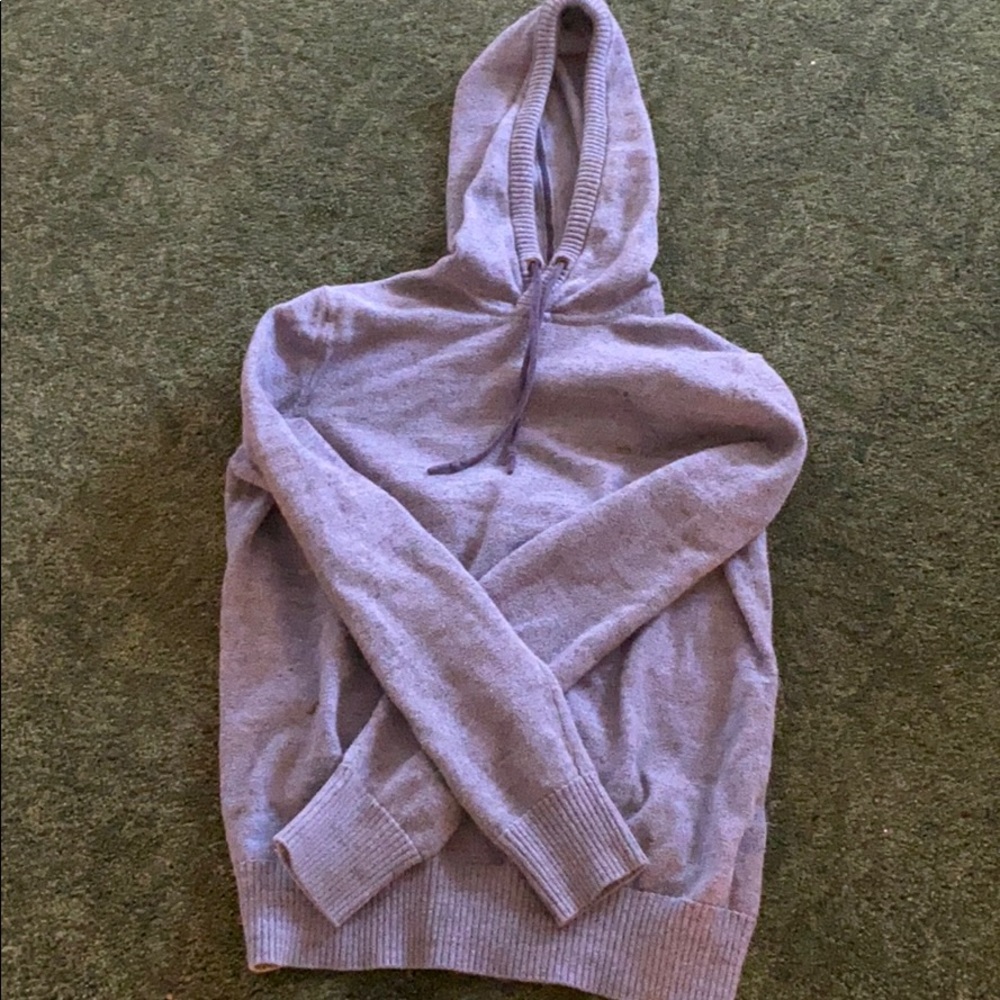 Small/medium Blue 100% cotton hoodie
